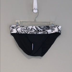 NWT Paisley Dream Fold over bikini bottom